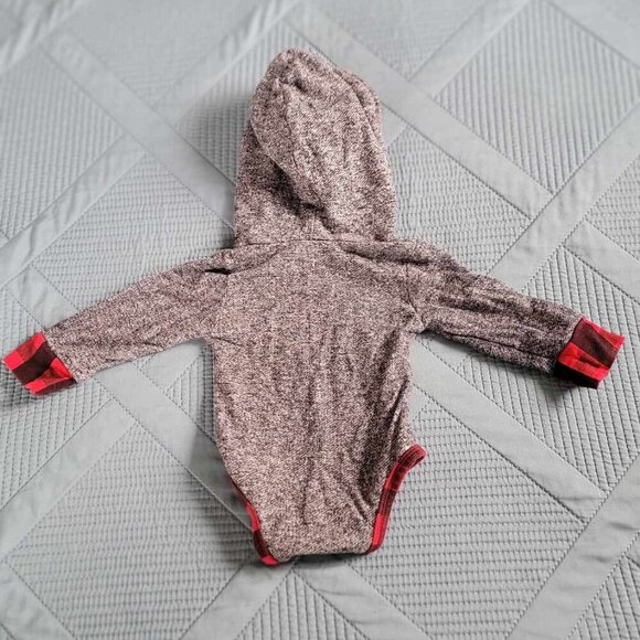 🔥5 FOR $25🔥Buffalo Plaid Baby Outfit 0-3Months - Picture 4 of 6